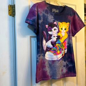 Lisa Frank cute kittens T-shirt size L women’s vintage